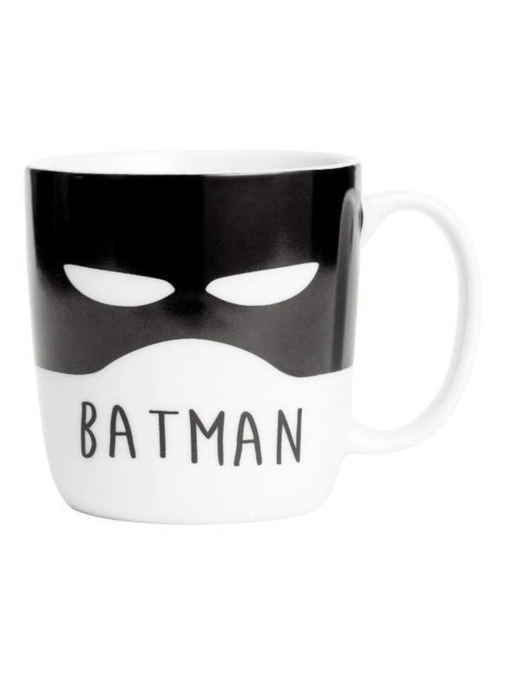 H&M DC Comics Batman Mask Small Porcelain Coffee Mug
